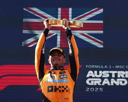 Ландо Норрис просит британских фанатов проявить гостеприимство к Оскару Пиастри на домашнем Гран-при