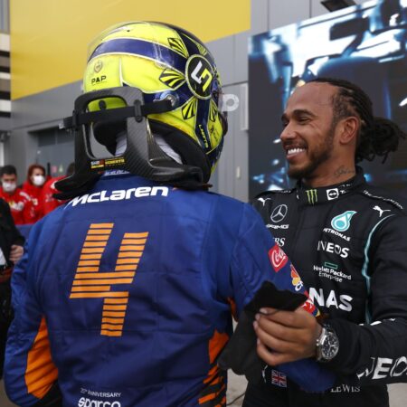 Ландо Норрис: Я работаю над тем, чтобы стать лучшим британским гонщиком F1, но отдаю дань уважения Льюису Хэмилтону