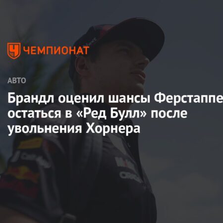 Мартин Брандл считает, что увольнение Кристиана Хорнера повышает шансы Макса Ферстаппена остаться в Red Bull