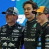 Гран-при Сингапура: Джордж Рассел доминирует, McLaren берет Кубок конструкторов на фоне контакта Пиастри и Норриса