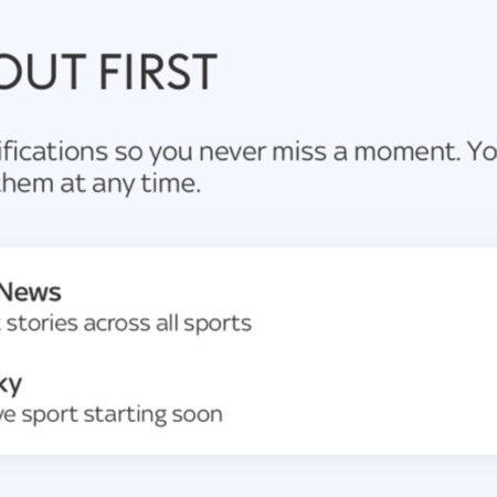 FAQ: Как настроить push-уведомления Sky Sports для получения актуальных новостей